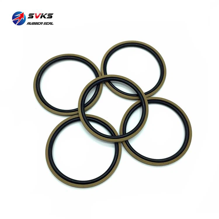 HBY HBTY Hydraulic Buffer Ring Excavator Teflon Rod Buffer Step Seal Ring