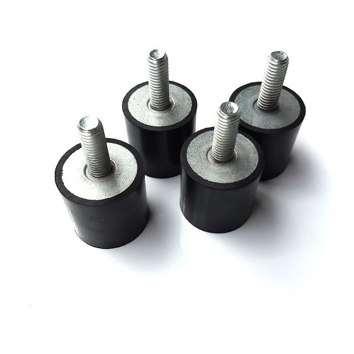 NR Rubber Vibration Damper Mounting Black Color